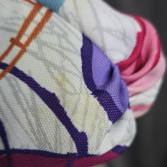 V-DAY SALE! Coach Poppy Silver and Colorful Graphic Shoulder Bag - Picture 7 of 16